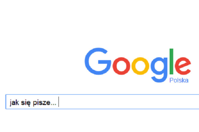 jak sie pisze - pytanie w google