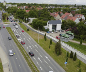 Nowa trasa rowerowa na al. Karkonoskiej we Wrocławiu