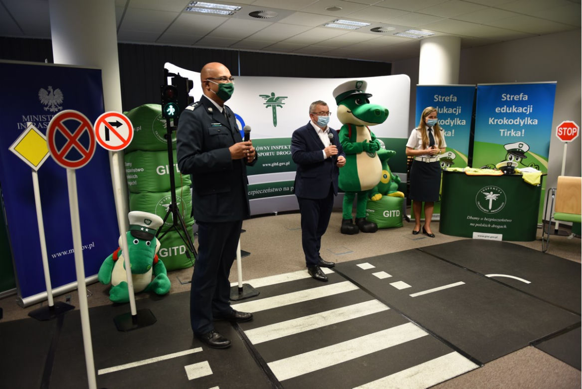 Lekcja BRD online z udziałem Ministra Infrastruktury