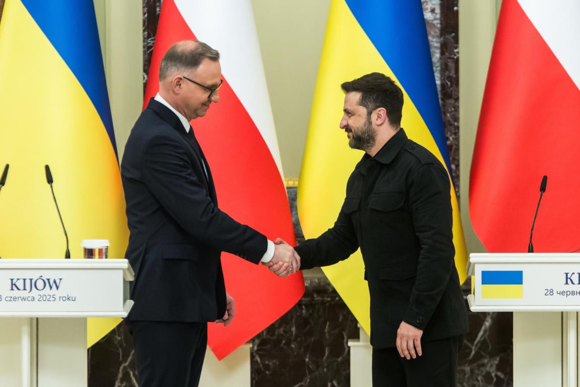 Wołodymyr Zełenski odznaczył Andrzeja Dudę Orderem Wolności. „Za wybitne zasługi”