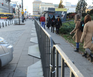 Tak wygląda centrum Warszawy przed Marszem Niepodległości