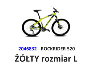 Rockrider 520 żółty