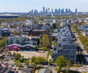 Nowe osiedla na Kamionku w Warszawie