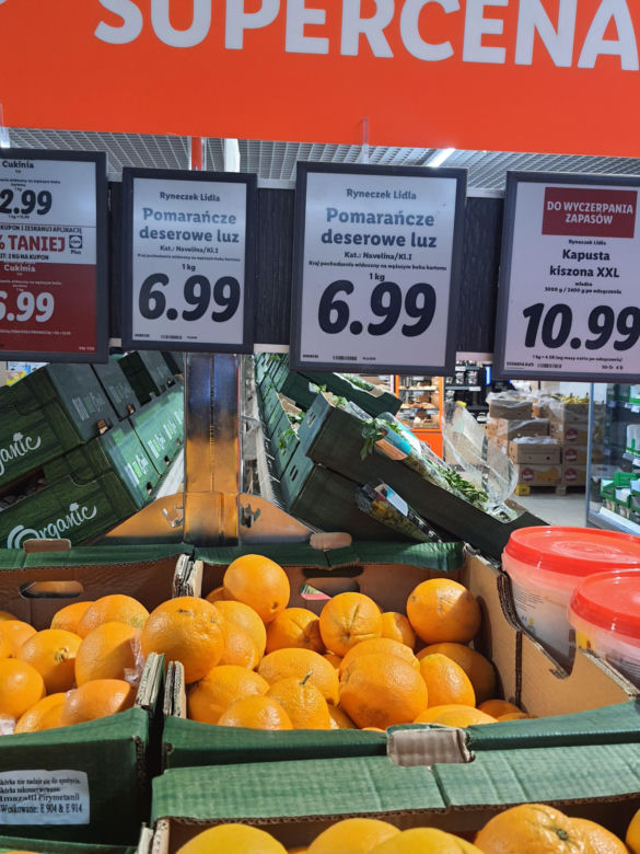 Porównanie cen w polskim i niemieckim Lidlu