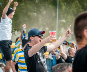 Lokomotiv Daugavpils - eWinner Apator Toruń, zdjęcia ze stadionu na Łotwie 