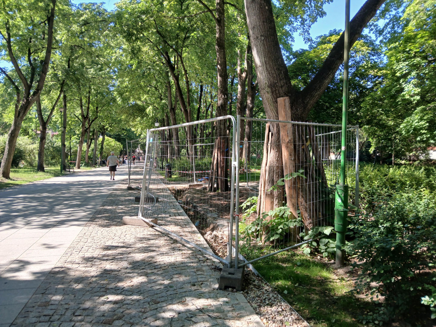 Przebudowa parku Planty w Białymstoku