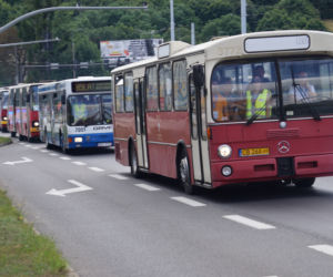 Zlot zabytkowych autobusów 2021 w Bydgoszczy