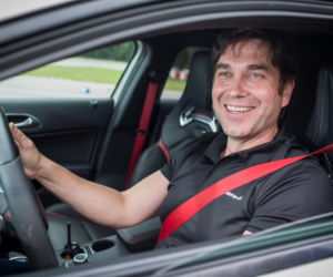 Marcin Dorociński w Mercedesach AMG