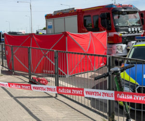 Motocyklista nie żyje! Wstrząsający wypadek pod Warszawą. Jest szokujące nagranie z kamery