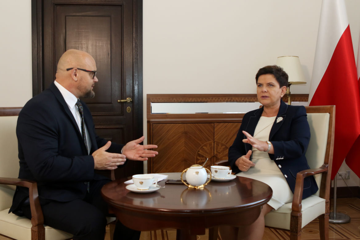 WYWIAD DLA SUPER EXPRESSU" Z PANIĄ PREMIER.