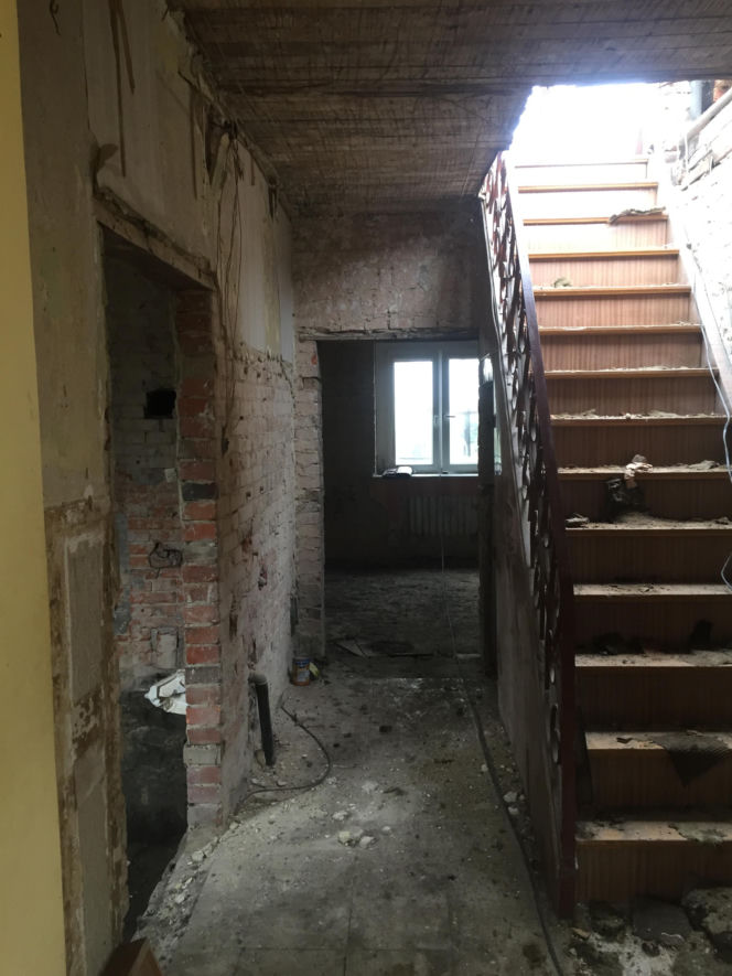 Wnętrze przed remontem