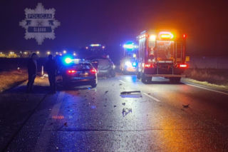 Nie żyje kierowca fiata. To było czołowe zderzenie