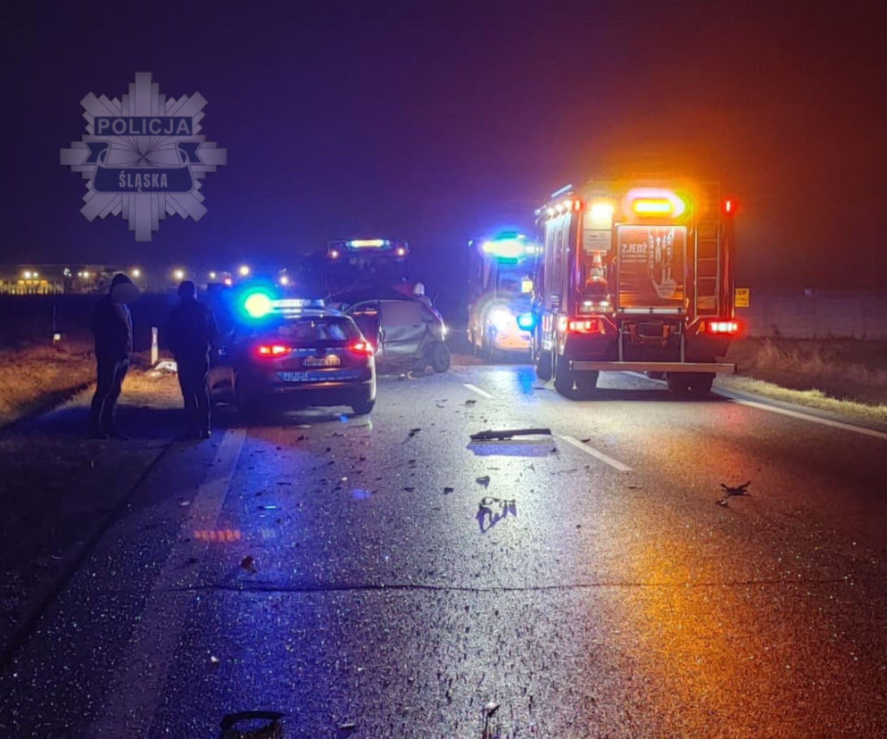 Nie żyje kierowca fiata. To było czołowe zderzenie