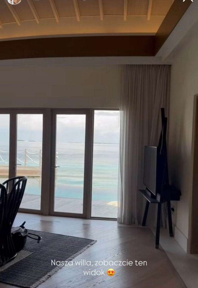 Małgorzata Rozenek i Radosław Majdan na Malediwach