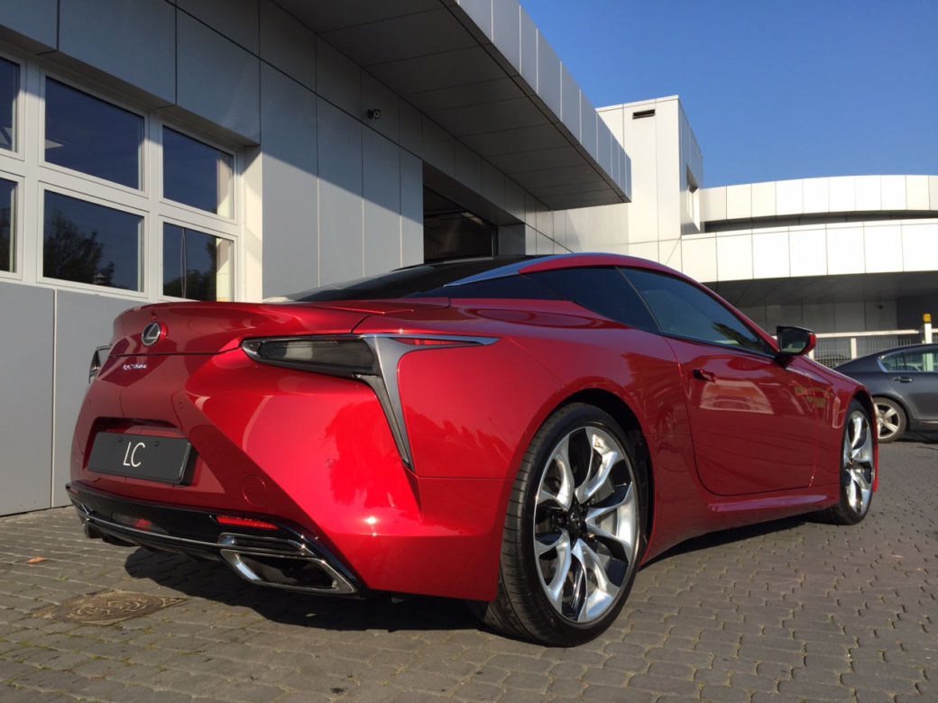 Lexus LC 500 - polski debiut w Krakowie