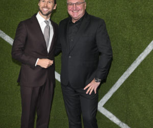 Czesław Michniewicz na premierze