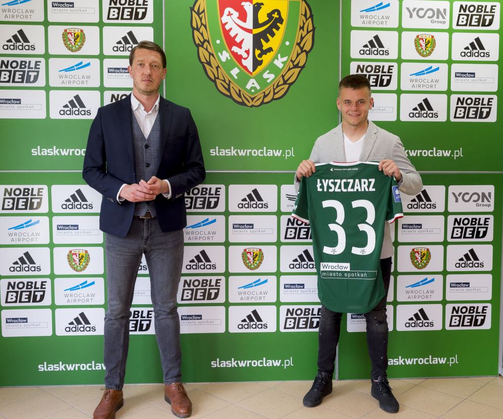 Adrian Łyszczarz podpisał nowy kontrakt ze Śląskiem Wrocław