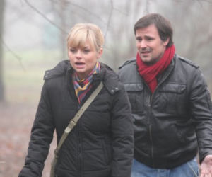 Na dobre i na złe. Witek Latoszek (Bartosz Opania), Agata Woźnicka (Emilia Komarnicka)