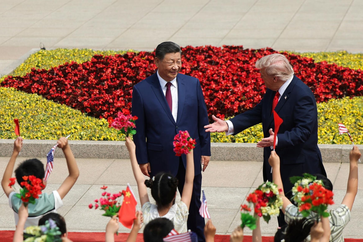 Trump w Chinach! Zobacz spotkanie. "Wielki przywódca, fantastyczna przyszłość"
