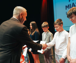 Najzdolniejsi uczniowie odebrali stypendia Prezydenta Miasta Siedlce