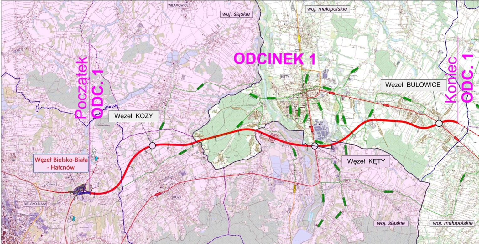Nowa trasa połączy Bielsko-Białą z Krakowem