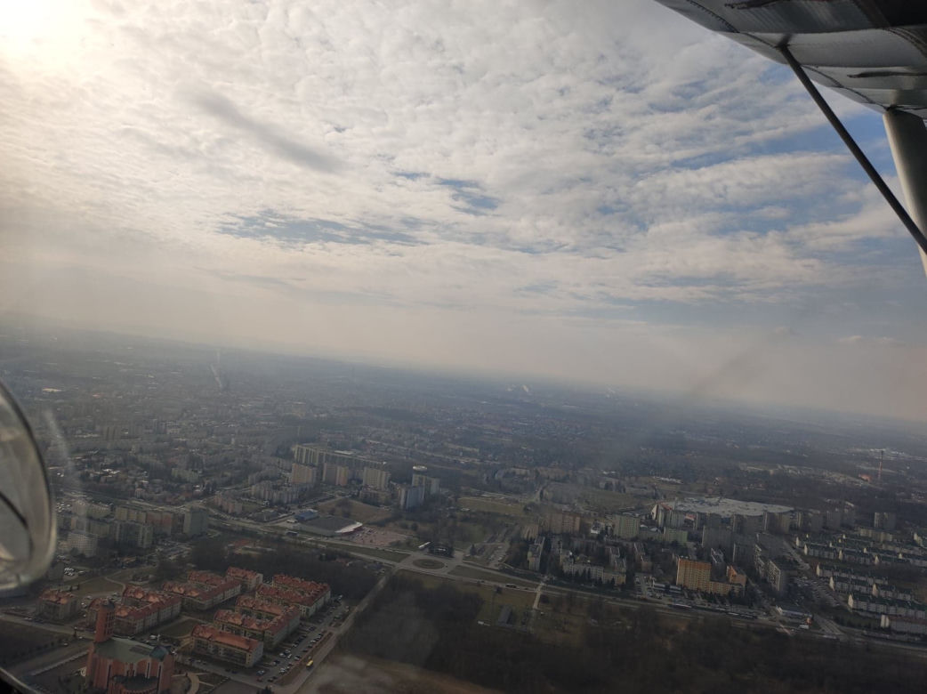 Lot Bushcatem nad Tarnowem. Na konto WOŚP trafiło ponad 1000 zł 
