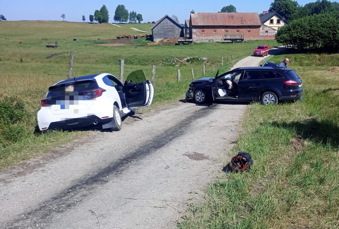 Rajdowy mistrz świata miał wypadek w pobliżu Gołdapi
