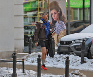 Maciej Dowbor wystawił nogi na mróz