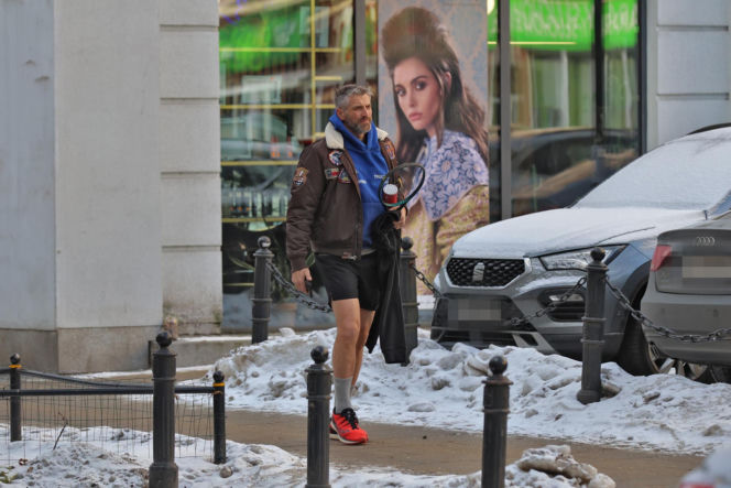 Maciej Dowbor wystawił nogi na mróz