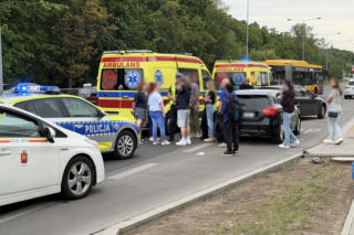 Potrącenie 15-latki przy ul.Głębockiej