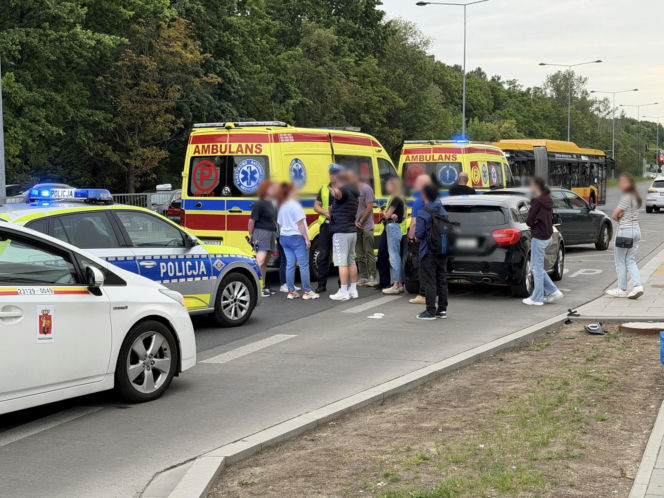 Potrącenie 15-latki przy ul.Głębockiej