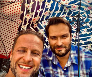 Barwy szczęścia. Sebastian (Marek Krupski), Damian (Michał Lesień)