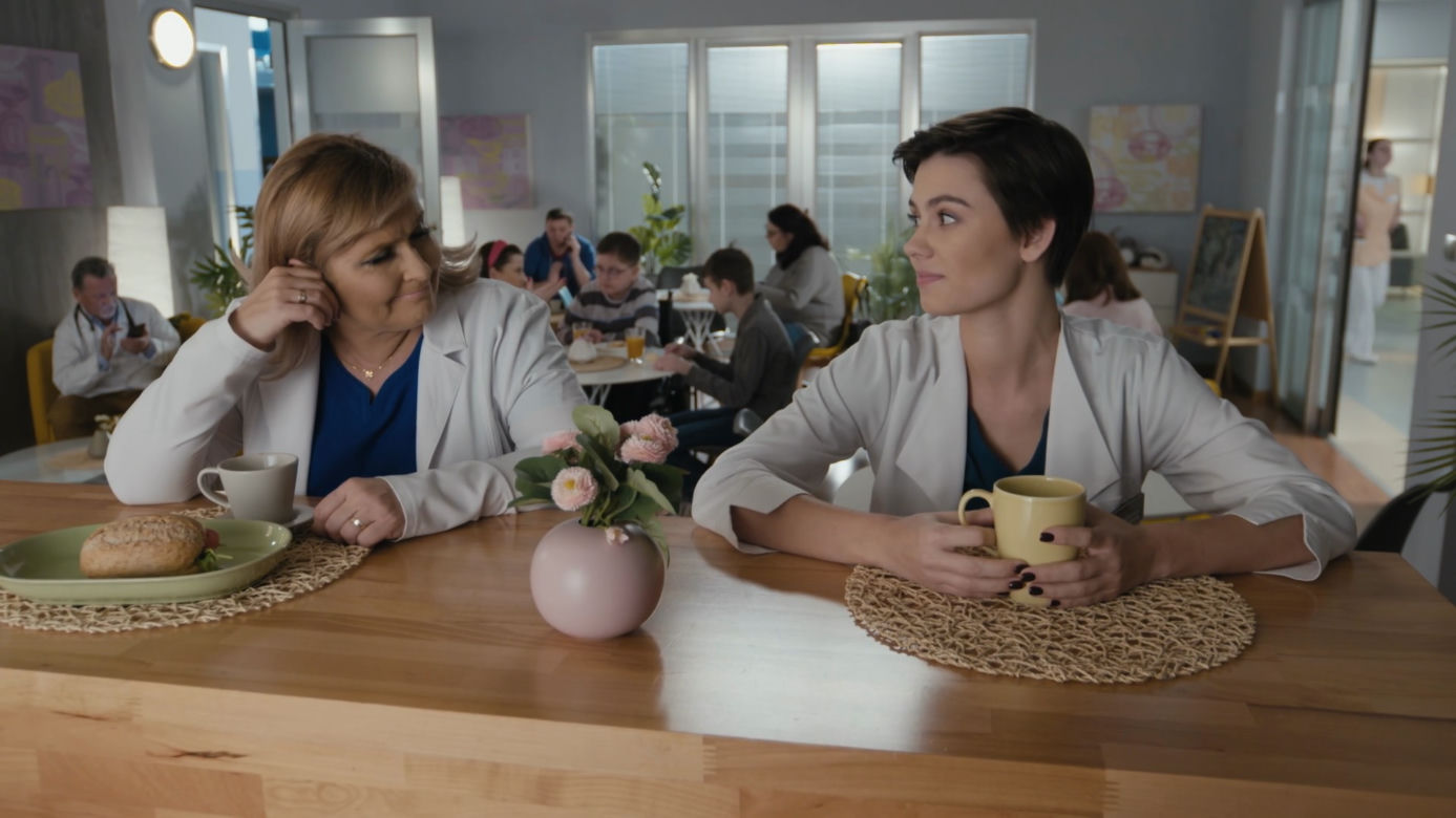 Na dobre i na złe, odc. 878: Blanka (Pola Gonciarz), Alina Fisher (Katarzyna Skrzynecka)