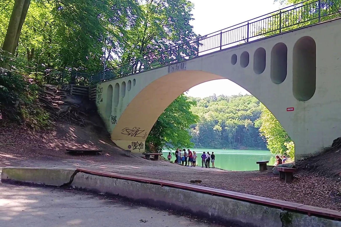 Jezioro Szmaragdowe w Szczecinie