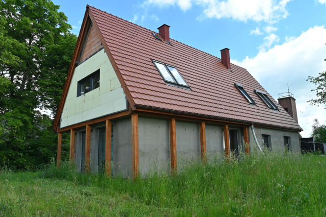 Nowy dom przysłupowy w Wyszkowie - będzie tu świetlica wiejska