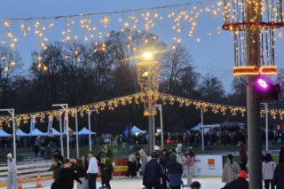 Lodowisko Ice-Park Kraków w Parku Jordana