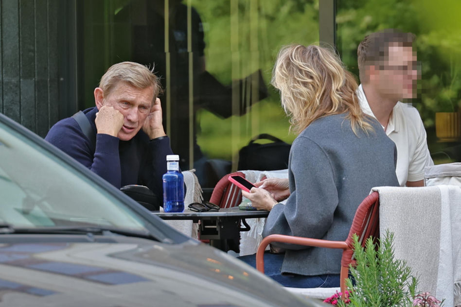 Jan Englert i Beata Ścibakówna na randce