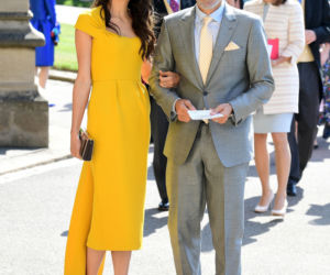 Ślub księcia Harry'ego i Meghan Markle - George Clooney i Amal Clooney