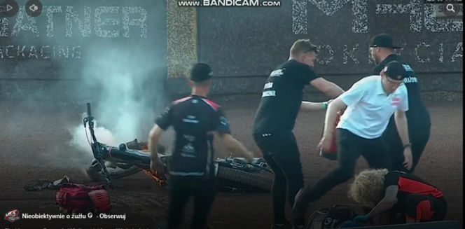 Woffinden po strasznym wypadku
