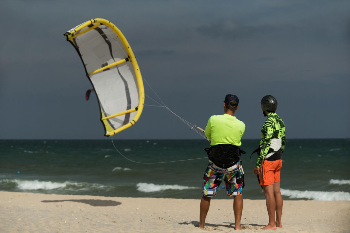 Instruktor kitesurfingu