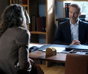 M jak miłość odc. 1917. Paulina Lipska-Jabłońska (Maria Wieczorek), Andrzej Budzyński (Krystian Wieczorek)