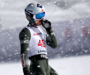 Skoki narciarskie w Zakopanem 13.02.2021. Andrzej Stękała na podium! 
