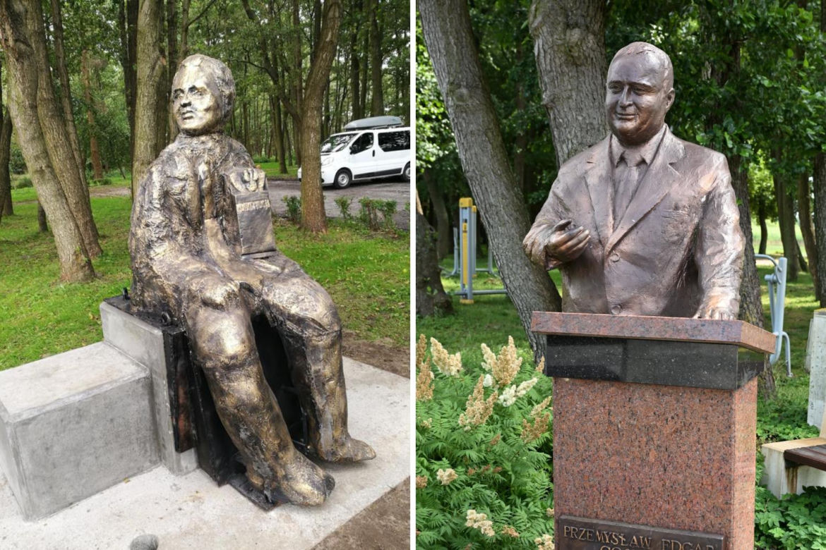 Pomnik Przemysława Gosiewskiego w Dąbkach