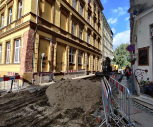 Przebudowa ul. Staromiejskiej - październik 2020