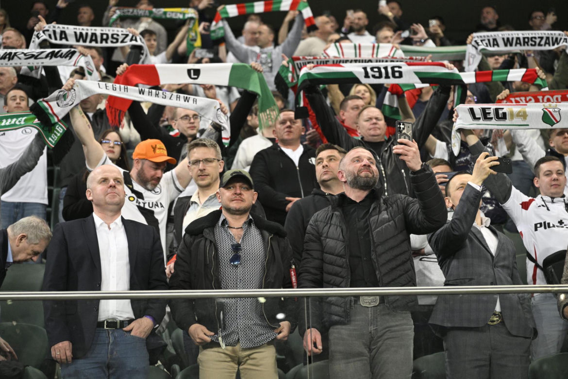 31. kolejka PKO BP Ekstraklasy 2025/2026. Mecz Legia Warszawa - Łódź Widzew