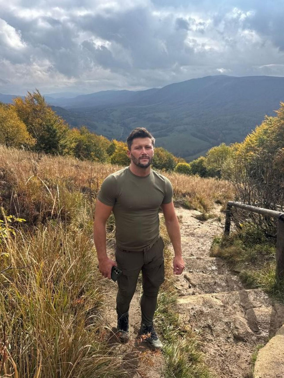 Piotr Mróz morsuje