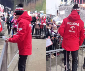 Kamil Stoch szarpał się z barierkami w jednym celu. Piękny obrazek na PŚ w Wiśle