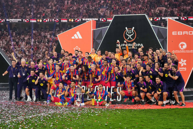 FC Barcelona zdobyła Superpuchar Hiszpanii