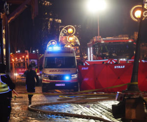 Pożar lokalu na Krupówkach