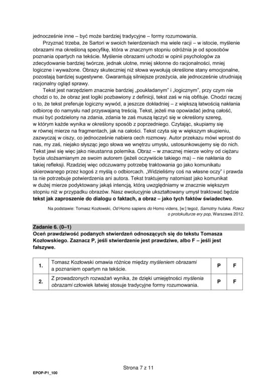 Matura 2023: polski. Arkusze CKE i odpowiedzi. Poziom podstawowy [Formuła 2015]	